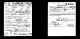 Military Draft Registration Index Card, House, Benjamin, World War I