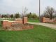 Entrance, Riverside Cemetery, Illiopolis, Sangamon County, Illinois