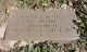 Headstone, Allen, Lloyd A. Headstone, Allen, Lloyd A.