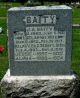 Headstone, Baity, J. A., Luelah His Wife, Ralph V., Jessie, and Alpha Headstone, Baity, J. A., Luelah His Wife, Ralph V., Jessie, and Alpha