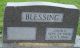 Headstone, Blessing, John L. Headstone, Blessing, John L.