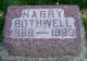 Headstone, Bothwell, Harry Headstone, Bothwell, Harry