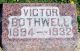 Headstone, Bothwell, Victor Headstone, Bothwell, Victor