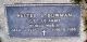 Headstone, Bowman, Walter R. Headstone, Bowman, Walter R.