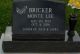 Headstone, Bricker, Monte Lee Headstone, Bricker, Monte Lee