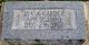 Headstone, Carder, Ida A. Headstone, Carder, Ida A.