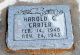 Headstone, Carter, Harold C. Headstone, Carter, Harold C.