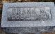 Headstone, Chaffin, Frank M. Headstone, Chaffin, Frank M.