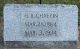 Headstone, Chaffin, H. B. Headstone, Chaffin, H. B.