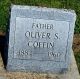 Headstone, Coffin, Oliver S. Headstone, Coffin, Oliver S.