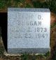 Headstone, Coggan, Effie D. Headstone, Coggan, Effie D.