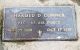 Headstone, Conner, Harold D. Headstone, Conner, Harold D.