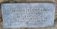 Headstone, Cordell, Norman E. Headstone, Cordell, Norman E.