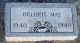 Headstone, Coulter, Deloris Mae Headstone, Coulter, Deloris Mae