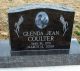 Headstone, Coulter, Glenda Jean Headstone, Coulter, Glenda Jean