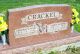 Headstone, Crackel, Florence Mary and James Arthur Headstone, Crackel, Florence Mary and James Arthur