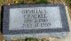 Headstone, Crackel, Orville L. Headstone, Crackel, Orville L.