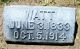 Headstone, Crackel, Watt Headstone, Crackel, Watt