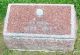 Headstone, Davidson, Flora Headstone, Davidson, Flora