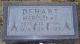 Headstone, Dehart, Harold E. Headstone, Dehart, Harold E.