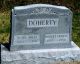 Headstone, Doherty, Pearl Mills and Robert Ernest