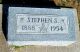 Headstone, Doherty, Stephen S. Headstone, Doherty, Stephen S.