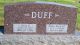 Headstone, Duff, Noma M. and John Wallace Headstone, Duff, Noma M. and John Wallace