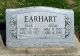 Headstone, Earhart, Ella and Edgar Headstone, Earhart, Ella and Edgar