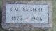 Headstone, Emmert, Cal Headstone, Emmert, Cal