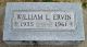 Headstone, Ervin, William L. Headstone, Ervin, William L.