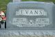 Headstone, Evans, Irene and Henry Headstone, Evans, Irene and Henry