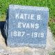 Headstone, Evans, Katie B. Headstone, Evans, Katie B.