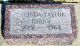 Headstone, Evans, Lucinda Taylor Headstone, Evans, Lucinda Taylor