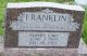 Headstone, Franklin, Albert Earl Headstone, Franklin, Albert Earl