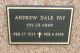 Headstone, Fry, Andrew Dale Headstone, Fry, Andrew Dale