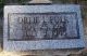 Headstone, Fulk, Orlie L.
