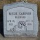Headstone, Gardner, Bessie Brainard Headstone, Gardner, Bessie Brainard