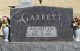Headstone, Garrett, Margaret Kay Headstone, Garrett, Margaret Kay