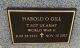 Headstone, Gill, Harold O. Headstone, Gill, Harold O.