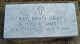 Headstone, Gray, Ray Dean Headstone, Gray, Ray Dean