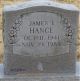 Headstone, Hance, James L. Headstone, Hance, James L.