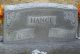 Headstone, Hance, Norma Genelle and Harry James Headstone, Hance, Norma Genelle and Harry James