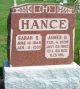 Headstone, Hance, Sarah S. and James G. Headstone, Hance, Sarah S. and James G.