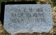 Headstone, Herdes, Dora E. Headstone, Herdes, Dora E.