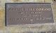 Headstone, Hilldebrand, Forrest H. Headstone, Hilldebrand, Forrest H.
