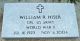 Headstone, Hiser, William R. Headstone, Hiser, William R.