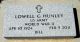 Headstone, Hunley, Lowell G 'Bill' Headstone, Hunley, Lowell G 'Bill'
