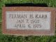 Karr, Ferman H. 'Bill'