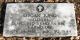 Headstone, King, Oscar Headstone, King, Oscar