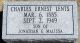 Headstone, Lents, Charles Ernest Headstone, Lents, Charles Ernest